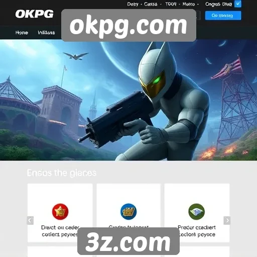 Funcionalidades e recursos do site okpg.com
