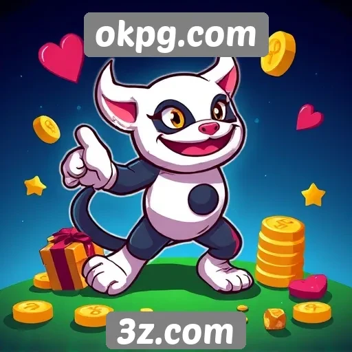 Variedade de jogos disponíveis no okpg.com